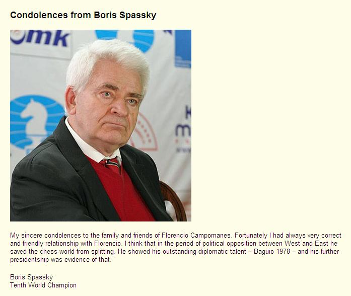 ChessBase India - The 10th World Champion Boris Spassky